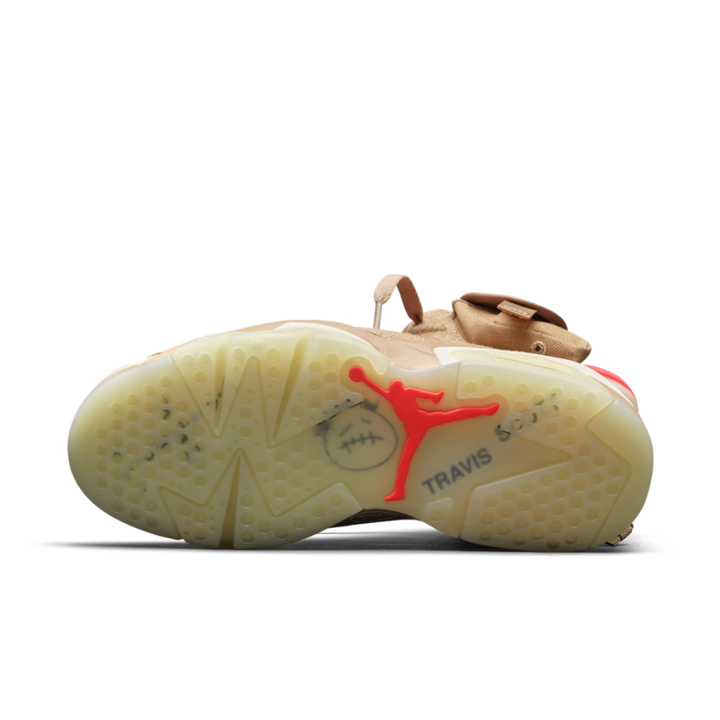 Travis Scott x Air Jordan 6 Retro 'British Khaki'