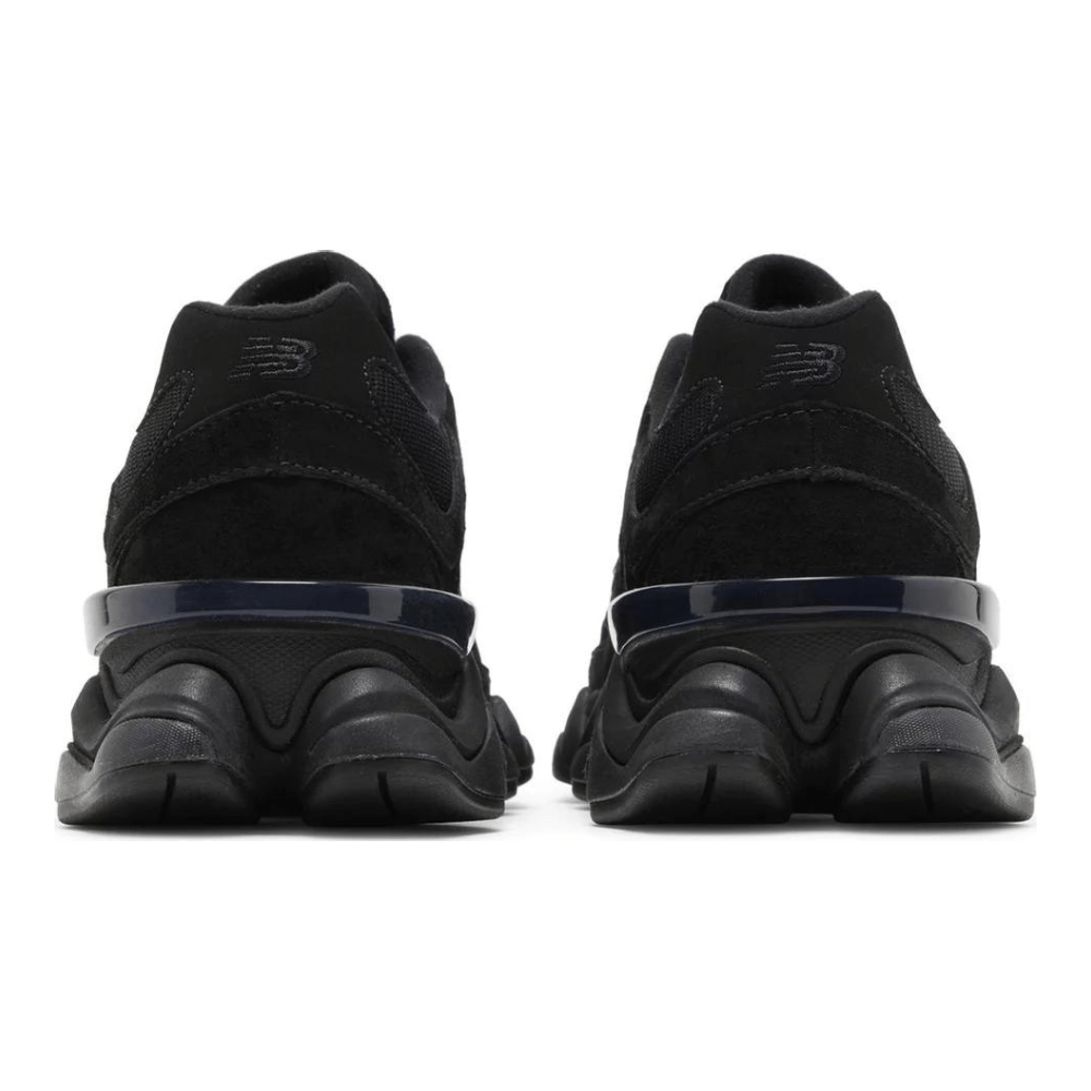 New Balance 9060 'Triple Black Suede Patent'