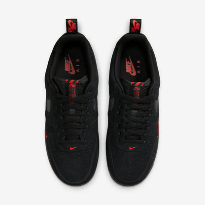 Nike Air Force 1 '07 LV8 'Reflective Swoosh Black Crimson'