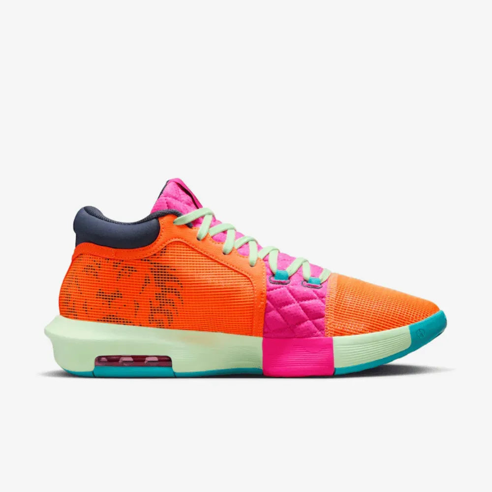 Nike LeBron Witness 8 'Total Orange Laser Fuchsia'