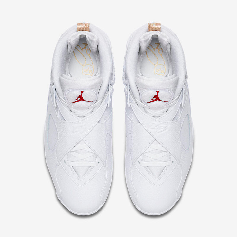 OVO x Air Jordan 8 Retro 'White'