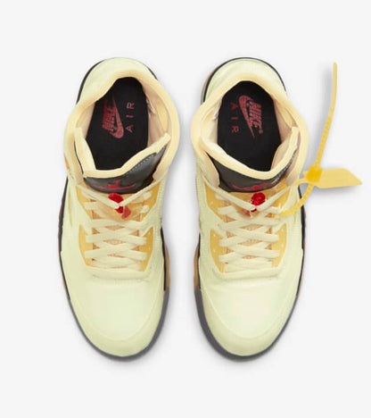 Off-White x Air Jordan 5 SP 'Sail'