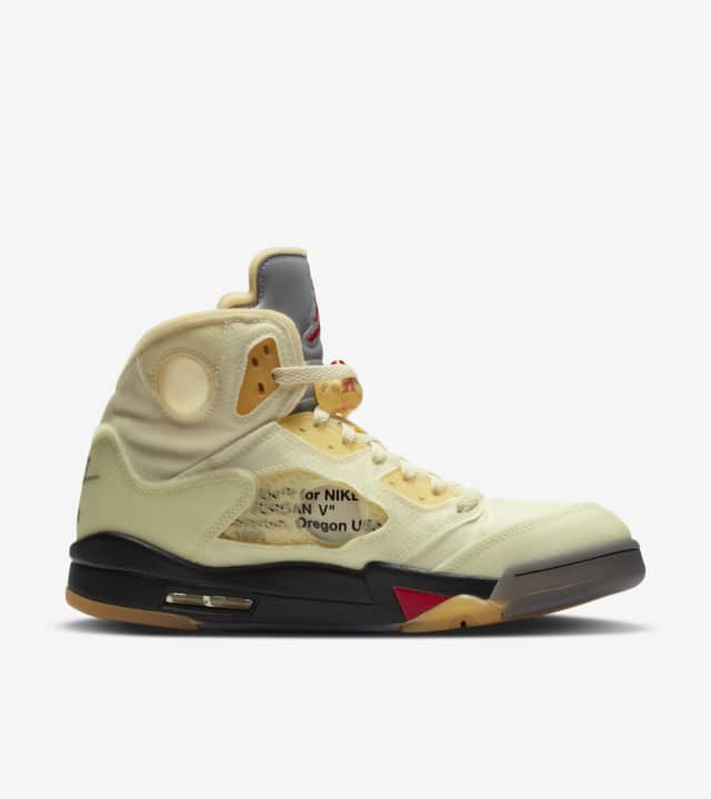Off-White x Air Jordan 5 SP 'Sail'