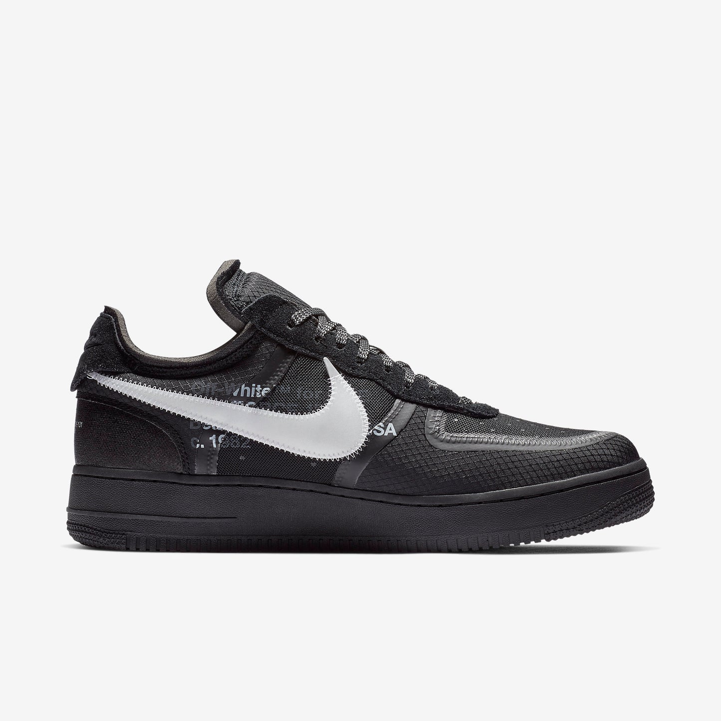 Off-White x Nike Air Force 1 Low 'Black'