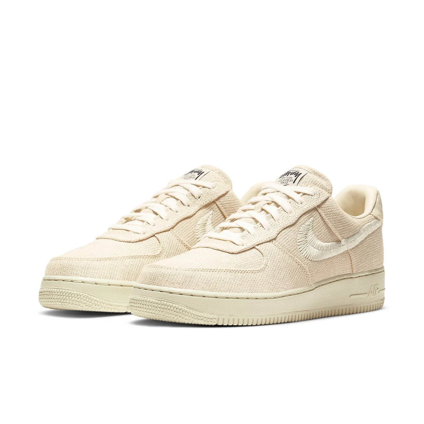 Stussy x Nike Air Force 1 Low 'Fossil'