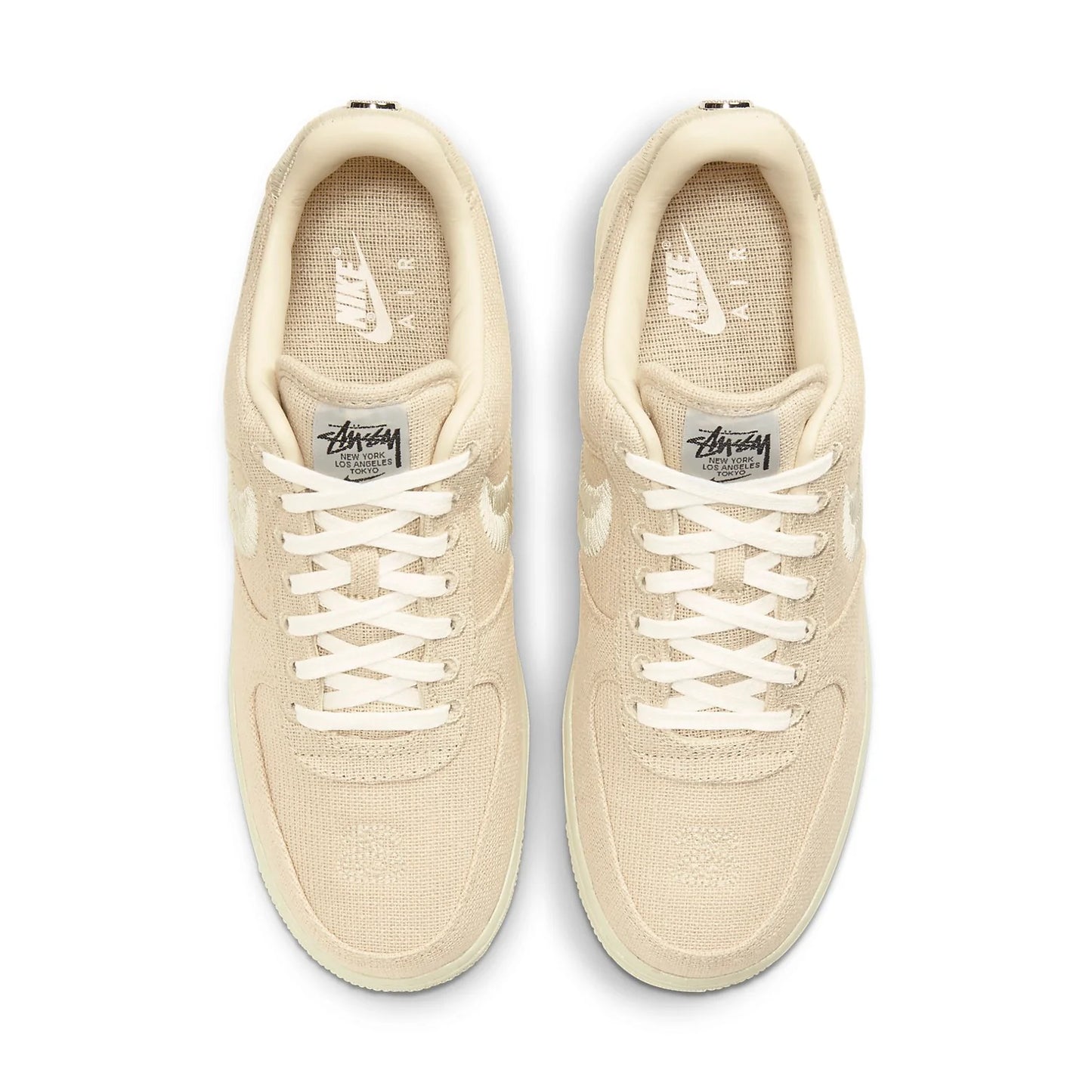 Stussy x Nike Air Force 1 Low 'Fossil'