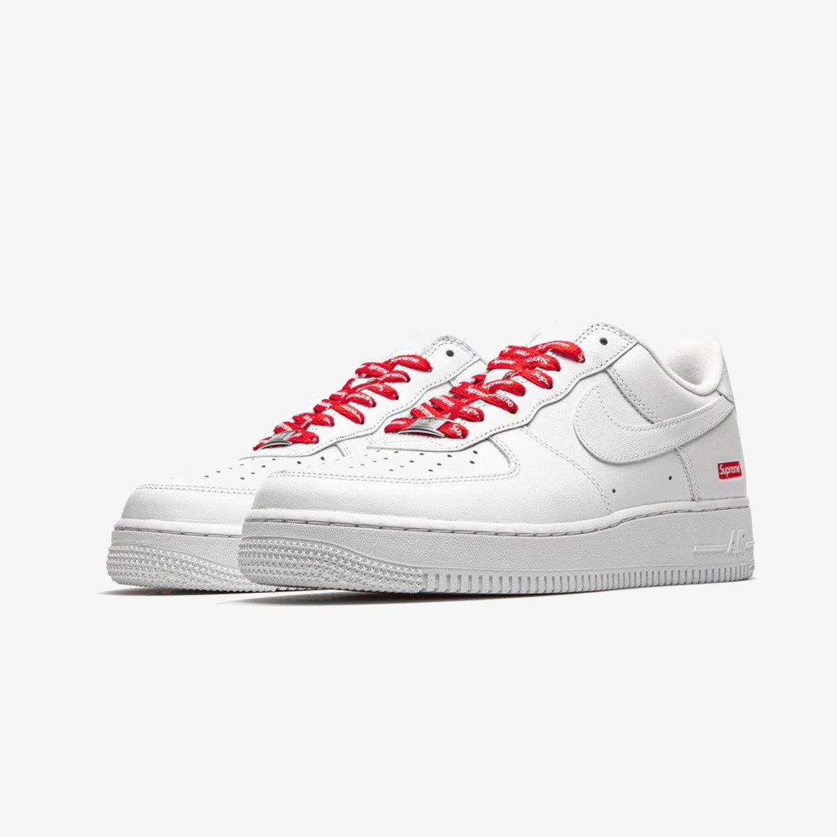 Supreme x Nike Air Force 1 Low 'Box Logo - White'