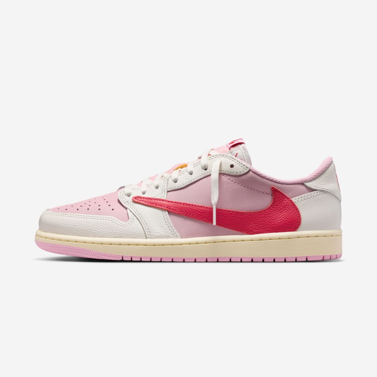 Travis Scott x Air Jordan 1 Retro Low OG 'Sail Tropical Pink'