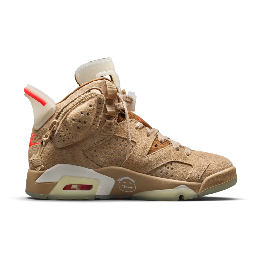 Travis Scott x Air Jordan 6 Retro 'British Khaki'