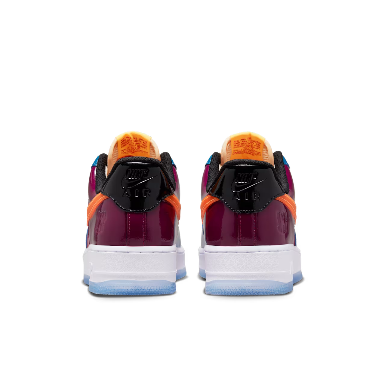 Undefeated x Nike Air Force 1 Low 'Total Orange'